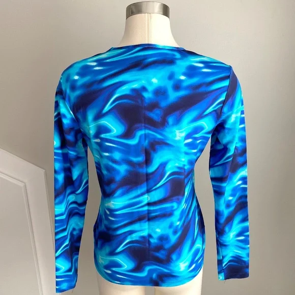 Land's End Long Sleeve Swim/Athletic Top - Size S - Picture 2 of 9